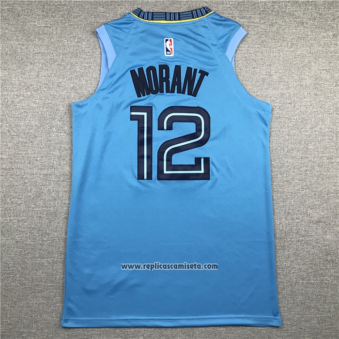 Camiseta Memphis Grizzlies Ja Morant #12 Statement 2019-20 Azul